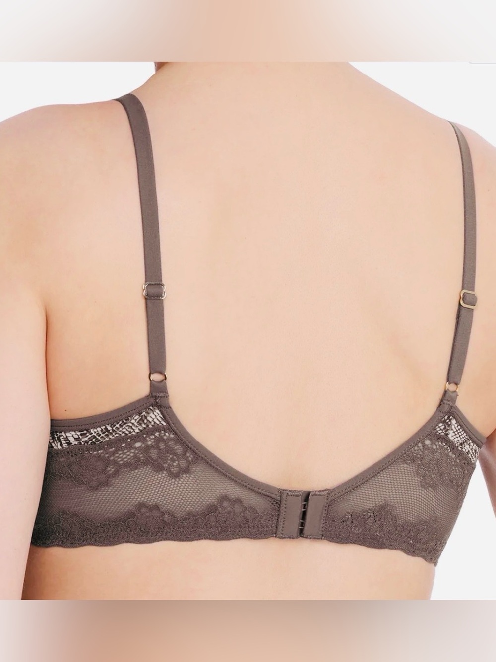 NWT Natori Taupe Snake-Print Bliss Perfection Contour Underwire Bra Size 36 D - Picture 2 of 7
